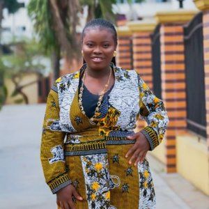 ANKARA fabric Lion Print Duster Jacket